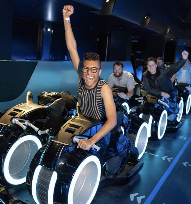 Access Granted Disney Cast Members Preview TRON Lightcycle Run