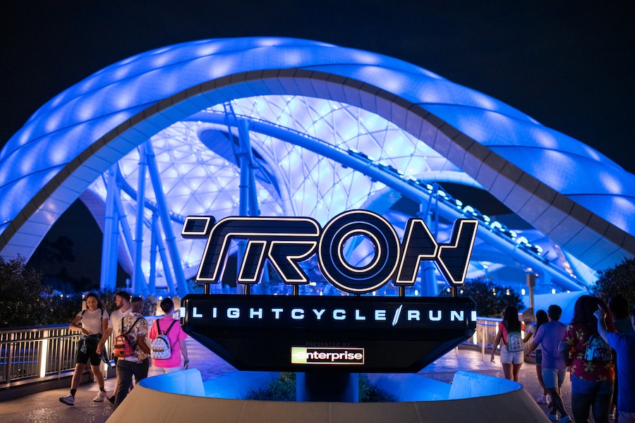 TRON Lightcycle / Run presented by Enterprise at Magic Kingdom Park