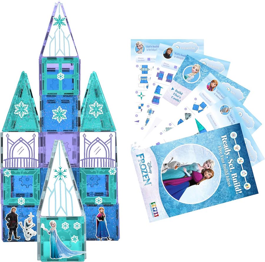Disney Frozen Castle Magnetic Tiles Building Set from Tytan Tiles