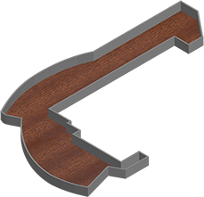 Deck 12, aft location of Palo Steakhouse, a highlighted Disney Cruise Line venue