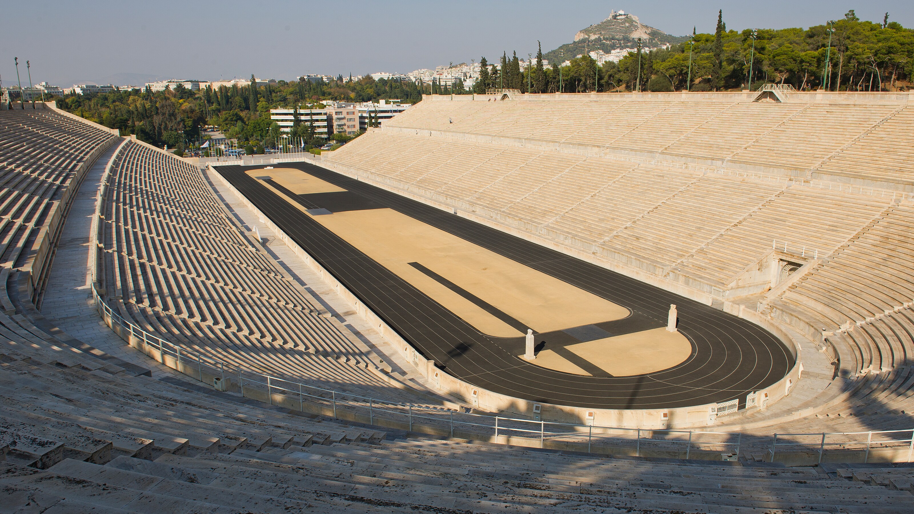 The Panathenaic stadium in Athens, Greece