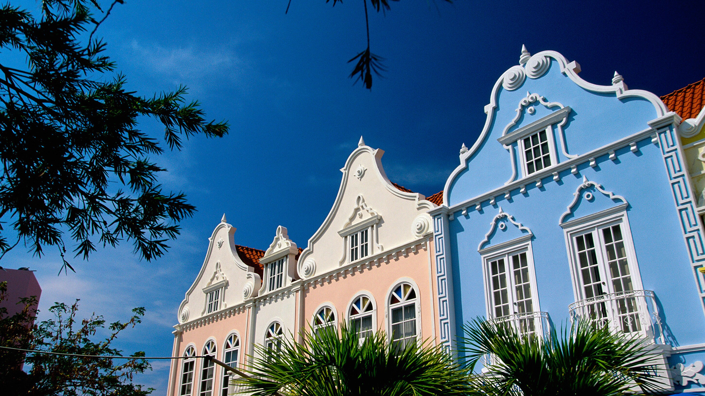 Buildings in the style of Dutch architecture