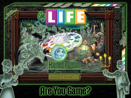 The Game of LIFE - Haunted Mansion 'Welcome to the After-LIFE' Disney Theme Park Edition