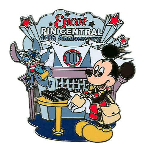 10th Anniversary of Pin Central pin