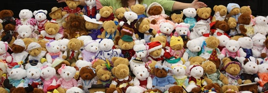 One-of-a-Kind Teddy Bears for the Salvation Army of Central Florida