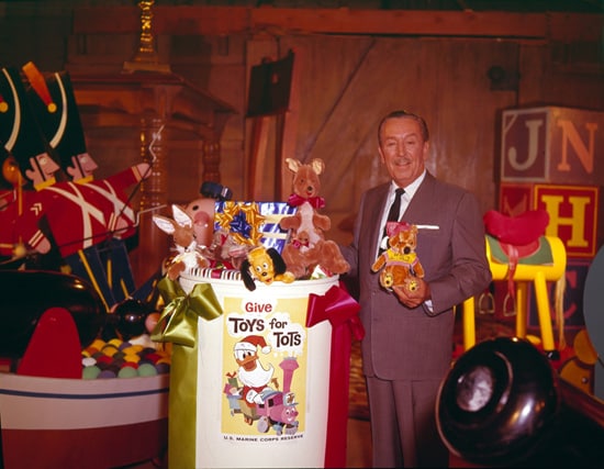 Walt Disney and Toys for Tots