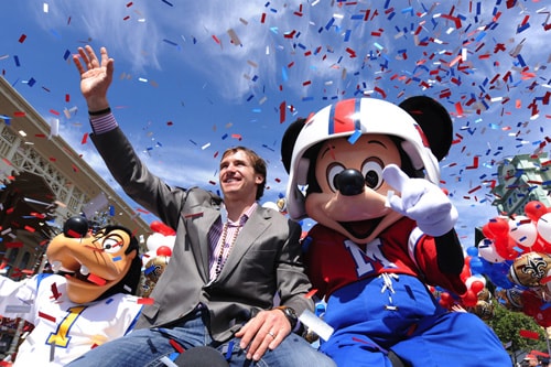 Walt Disney World Parade Celebrates Super Bowl MVP Drew Brees