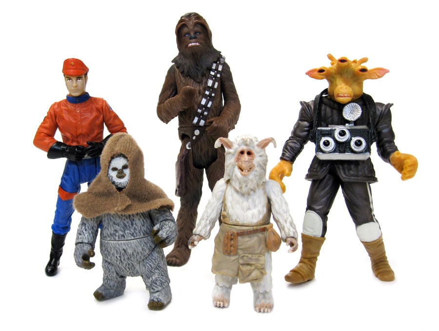 Disney star deals wars figures set