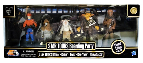 Star Tours Boarding Party Commemorative Figures