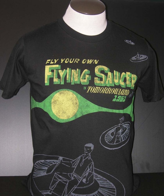 Flying Saucers Retro Inspired Tee