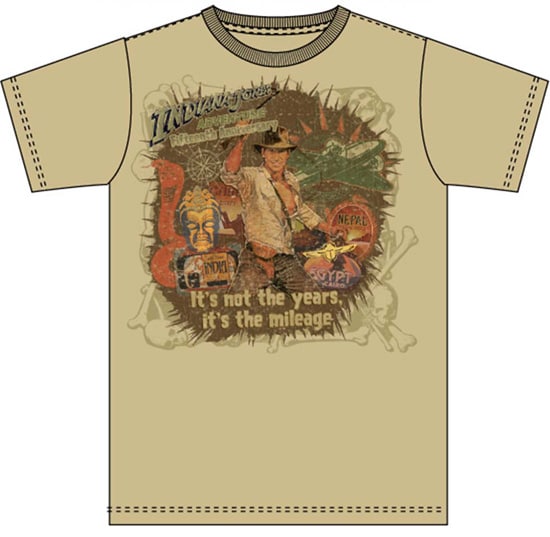 Indiana Jones Adventure Fifteenth Anniversary Commemorative Tee