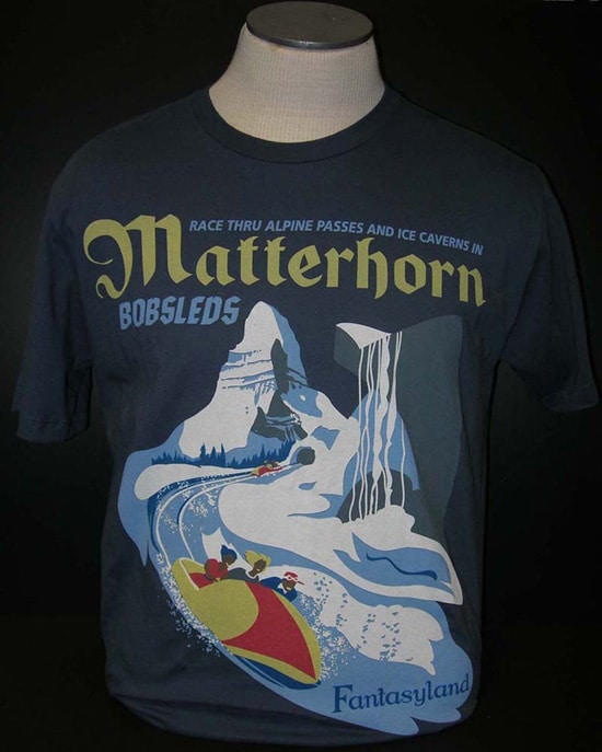 Matterhorn Bobsleds Retro Inspired Tee