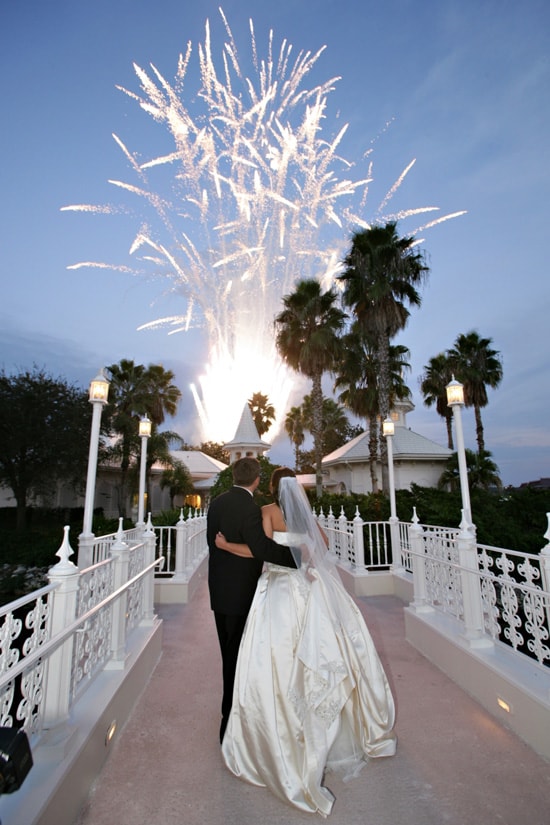 Disney’s Fairy Tale Weddings Private Fireworks