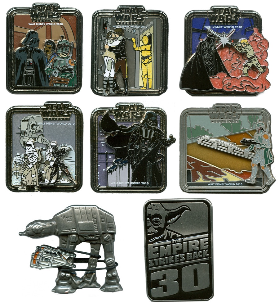 star wars pin collection