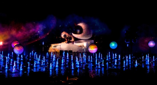 WALL-E at World of Color