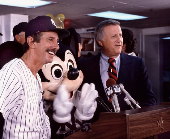 Billy Martin, Mickey Mouse and George Steinbrenner