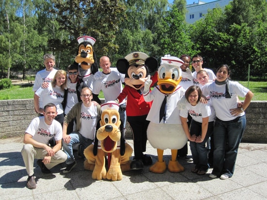 Disney Cruise Line Gives Back to Port Communities in Europe