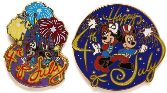 Fourth of July Disney Pins