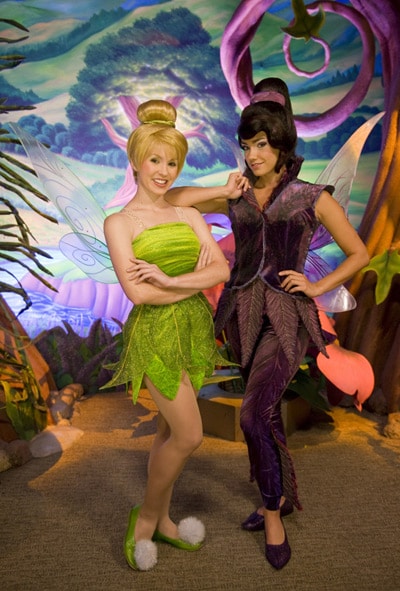 Vidia and Tinker Bell