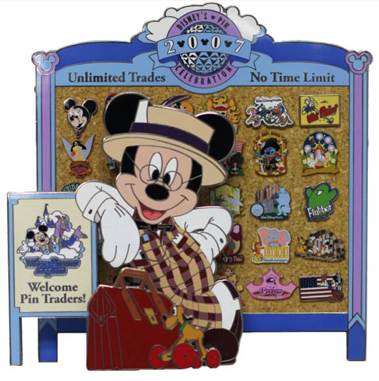2007 Mickey Welcome Trading Pin