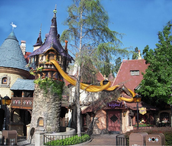 Rapunzel Meet-and-Greet Location at Disneyland Park