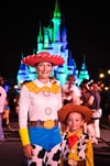 Disney Guests in Halloween Costumes