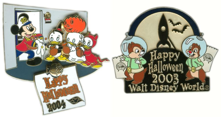 Halloween Pins From the Past