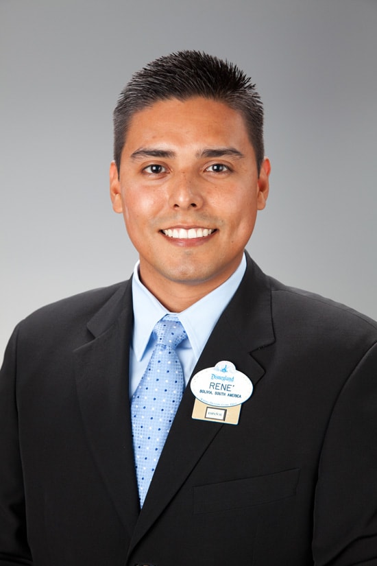 René Torrico of the 2011-2012 Disneyland Resort Ambassador Team