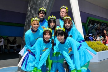 Tokyo Disneyland Guests in Halloween Costumes