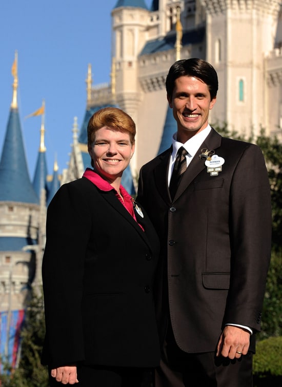 2011-2012 Walt Disney World Resort Ambassador Team, Jennifer Mason and Norman Vossschulte