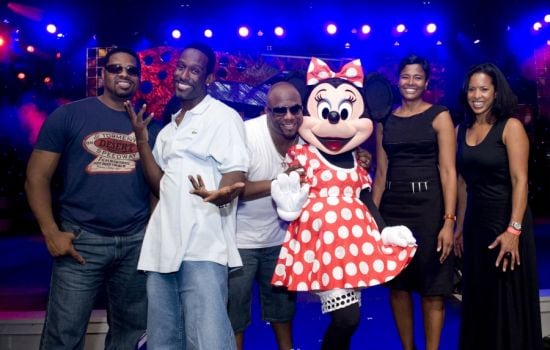 Boyz II Men with Minnie