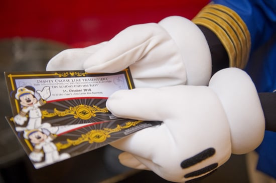 Commemorative Tickets for the Exclusive Showing of 'Beauty & The Beast'