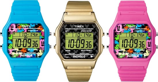 Timex Classic Digital Watches of the 'Timex for Disney' Collection