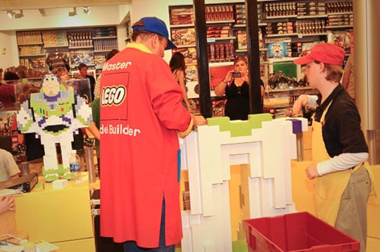 LEGO Master Builder at the 2009 Festival of the Masters