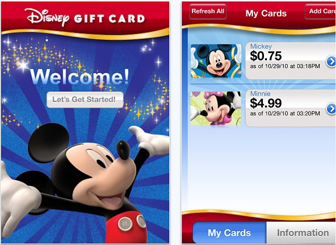 New Disney Gift Card App Now Available Disney Parks Blog