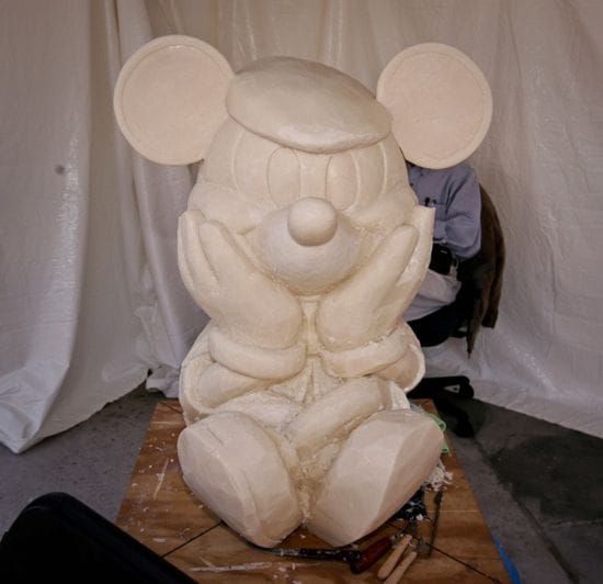 250 Pound Mickey Mouse Soap Sculpture