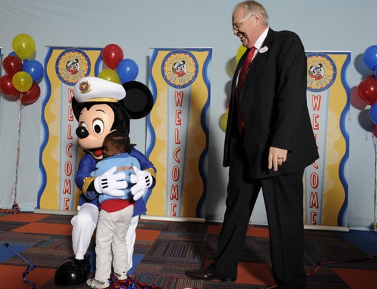 Members of the Mickey Mouse and a Member of the Boys & Girls Clubs of Central Florida