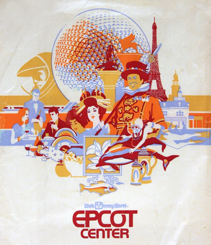 Vintage 1982 Figment The Dragon Walt Disney Epcot Center Coffee Mug JAPAN
