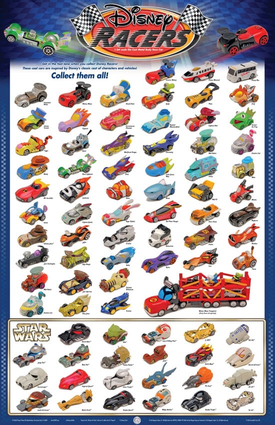 Disney Racers Poster