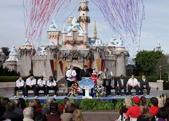 The 2011 Rose Bowl Teams are Hosted at Disneyland Resort