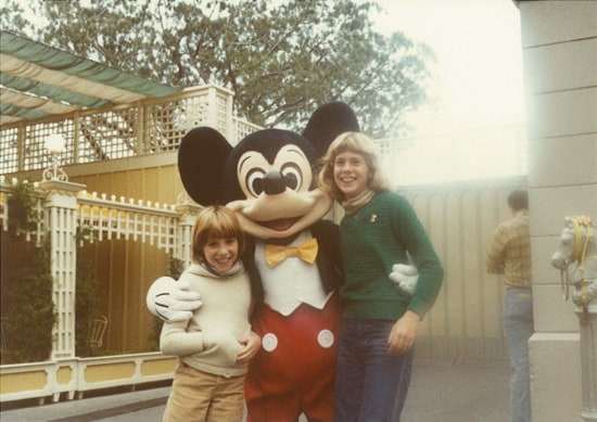 Shana and Erin Manning with Mickey