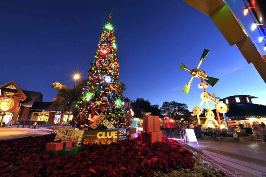 Downtown Disney is All Dressed Up for the Holidays, Plus Santa Disney