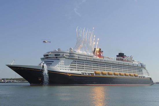 Disney Dream Christening Ceremony in Port Canaveral, Florida