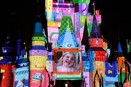 Guest Photos Projected on Cinderella Castle at Magic Kingdom as Part of Disney Parks' 'Let The Memories Begin' Campaign