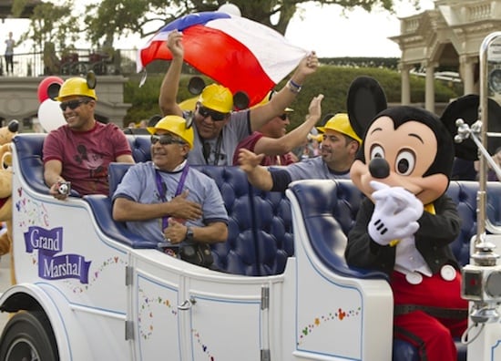 Chilean Miners Honored at Walt Disney World Resort