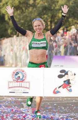 Women's Marathon Winner: Leah Thorvilson of Arkansas
