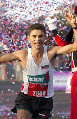 Men's Marathon Winner: Fredison Costa of Brazil