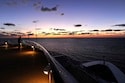 Disney Cruise Line guests enjoy stunning sunsets at sea