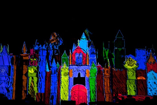 'The Magic, The Memories and You' Projection Show at Disneyland Park
