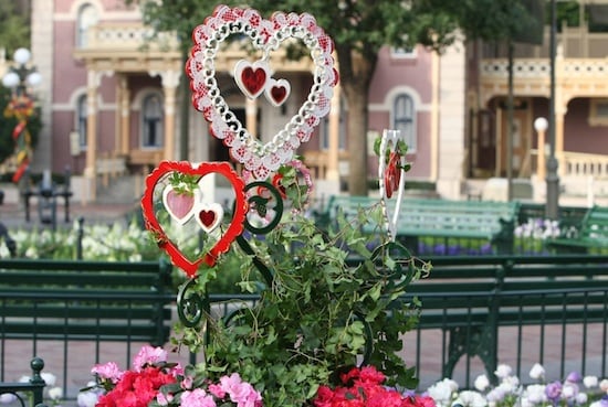 Floral Displays of Valentine-Sculpted Hearts